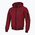 Vyriška striukė Pitbull West Coast Nimitz Hooded burgundy 8