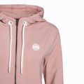 Moterų Pitbull West Coast Hooded Zip French Terry powder pink džemperis 4