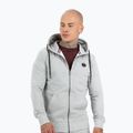 Vyriškas džemperis Pitbull West Coast Hooded Zip Small Logo F.Terry 220 pilka/melsva