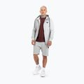 Vyriškas džemperis Pitbull West Coast Hooded Zip Small Logo F.Terry 220 pilka/melsva 2