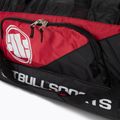 Pitbull West Coast Big Duffle Bag Logotipas Pitbull Sports 100 l juoda/raudona 3