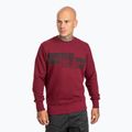 Vyriški Pitbull West Coast Crewneck Classic Logo džemperiai bordo spalvos