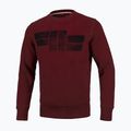 Vyriški Pitbull West Coast Crewneck Classic Logo džemperiai bordo spalvos 6