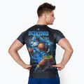 Pitbull West Coast vyriška blakstienų marškinėliai Masters Of Boxing rashguard black 3