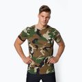 Vyriški Pitbull West Coast Slim Fit Lycra Small Logo miškingi kamufliažiniai marškinėliai