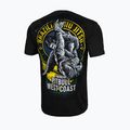 Pitbull West Coast Brazilian Jiu Jitsu vyriški marškinėliai juodi 2
