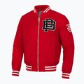 Pitbull West Coast vyriška striukė Silverwing Padded Varsity raudona 2