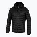 Pitbull West Coast vyriška juoda pūkinė striukė su gobtuvu Royston Hooded Quilted