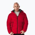 Pitbull West Coast vyriška pūkinė striukė Mobley red