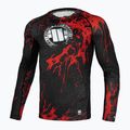 Vyriški marškinėliai ilgomis rankovėmis Pitbull Rashguard Blood Dog II black 7