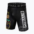 Pitbull West Coast Masters of BJJ Hilltop juodi vyriški kompresiniai šortai