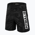 Pitbull West Coast vyriški graplingo šortai Grappling 3 Net Camo Hilltop 2 black