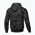 Vyriška striukė Pitbull Athletic Logo Hooded Nylon all black camo 6