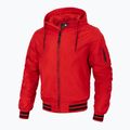 Vyriška striukė Pitbull West Coast Overpark Hooded red 4