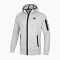 Vyriškas džemperis Pitbull Hermes Hooded Zip grey/melange 4