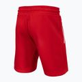 Pitbull West Coast vyriški sportiniai šortai Terry Group Trackshorts red 2