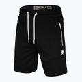 Pitbull West Coast vyriški sportiniai šortai Terry Group Trackshorts black