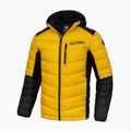 Pitbull West Coast vyriška žieminė striukė Evergold su gobtuvu Padded yellow/black 6