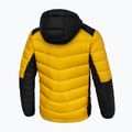 Pitbull West Coast vyriška žieminė striukė Evergold su gobtuvu Padded yellow/black 7