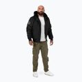 Vyriška žieminė striukė Pitbull Beejay 2 Hooded Bomber black 2