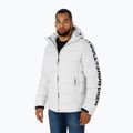 Pitbull West Coast vyriška Airway 4 Padded Hooded pūkinė striukė su gobtuvu off white