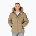 Pitbull West Coast vyriška žieminė striukė Taurus Hooded dark sand