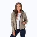 Pitbull West Coast moteriška žieminė striukė Jenell Quilted Hooded dark sand