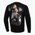 Vyriški Pitbull West Coast Boxing FD Crewneck džemperiai juodos spalvos 4