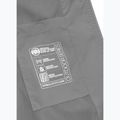 Vyriška striukė Pitbull West Coast Athletic Logo Hooded Nylon light grey 8