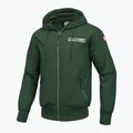 Vyriška striukė Pitbull West Coast Athletic Hilltop Hooded Nylon dark green 3