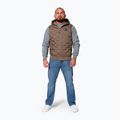 Pitbull West Coast vyriškas be rankovių Eclipse Hooded Padded coyote brown 2