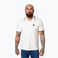 Vyriški polo marškinėliai Pitbull West Coast Polo Pique Stripes Regular white