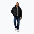 Vyriška striukė Pitbull Hidden Quilted Hooded black/black 2