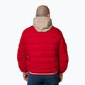 Vyriška striukė Pitbull Hidden Quilted Hooded red/beige 3