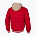 Vyriška striukė Pitbull Hidden Quilted Hooded red/beige 8