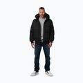 Vyriška žieminė striukė Pitbull Patton Quilted Hooded black 2