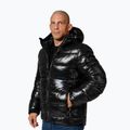 Vyriška žieminė striukė Pitbull Pepperwood Ribstop Padded Hooded black