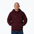 Vyriškas džemperis Pitbull Small Logo Hooded burgundy