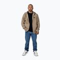 Vyriškas džemperis Pitbull Small Logo Hooded Zip pale sand 2