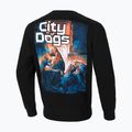 Vyriški Pitbull West Coast Crewneck City Of Dogs džemperiai juodi 2