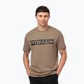 Vyriški marškinėliai Pitbull Hilltop dark sand