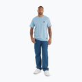 Vyriški marškinėliai Pitbull Small Logo light blue 2