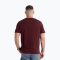 Vyriški marškinėliai Pitbull Small Logo dark burgundy 3