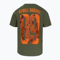 Vyriški marškinėliai Pitbull Eighty Nine Dog dark olive