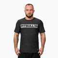 Vyriški marškinėliai Pitbull Hilltop Casual Sport black melange