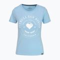 Moteriški marškinėliai Pitbull Heartie light blue