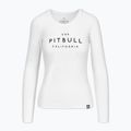 Moteriški marškinėliai ilgomis rankovėmis Pitbull Usa Cal Slim Fit white 6