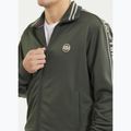 Vyriškas džemperis Pitbull Trackjacket Tape Logo Terry Group old green 4
