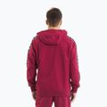 Vyriškas džemperis Pitbull Tape Nugget Hooded Zip Sweatshirt burgundy 4