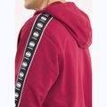 Vyriškas džemperis Pitbull Tape Nugget Hooded Zip Sweatshirt burgundy 5